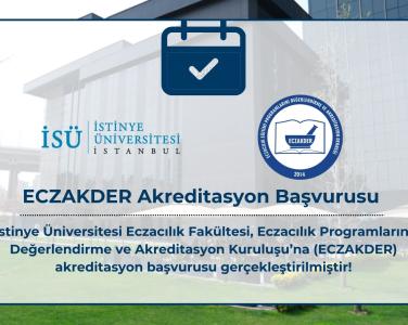 Eczacılık Fakültesi için ECZAKDER Akreditasyon Başvurusu Gerçekleştirildi!