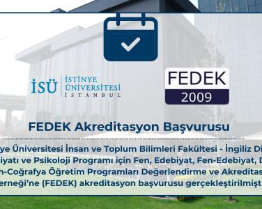 Psikoloji Programı için FEDEK Akreditasyon Başvurusu Gerçekleştirildi!