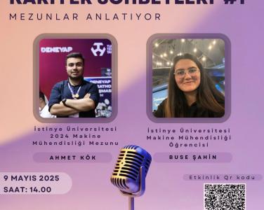 "Kariyer Sohbetleri #1 – Mezunlar Anlatıyor" Etkinliği Gerçekleştirildi